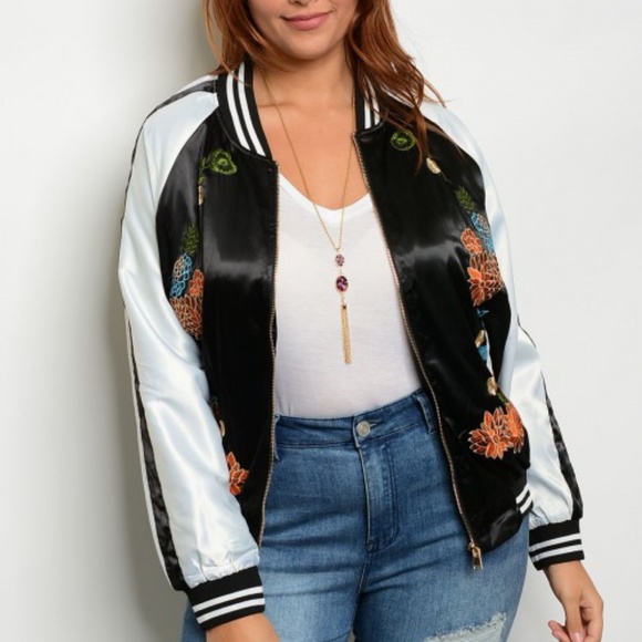 PLUS SIZE BLUE JACKET - Picture 4 of 6